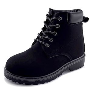 Black combat boots for Girl/boys